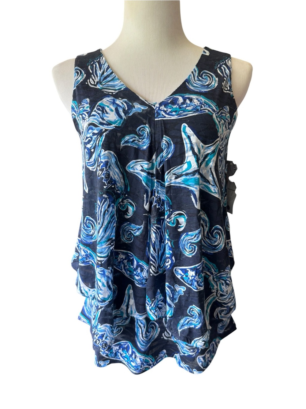 ✨NWT Lulu B Starfish Print Top - Picture 2 of 8